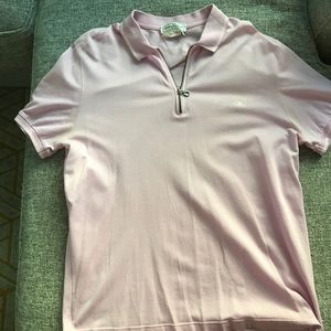 Men’s Ferragamo Light Pink Polo